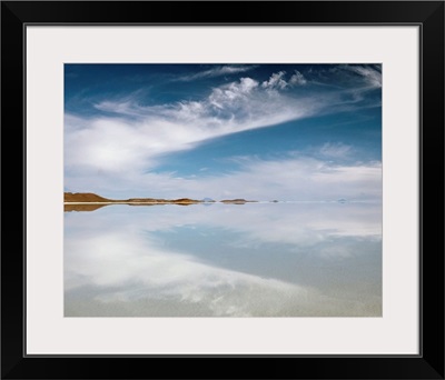 Reflection In Uyuni Salt Flat, Bolivia