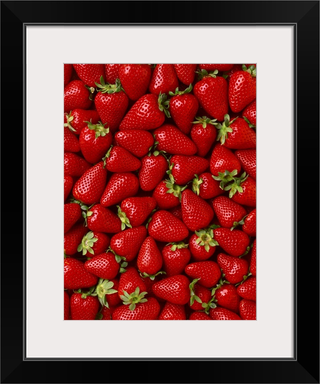 Ripe strawberries