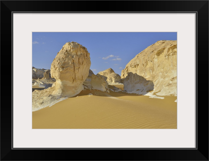 Rock Formations in White Desert, Libyan Desert, Sahara Desert, New Valley Governorate, Egypt