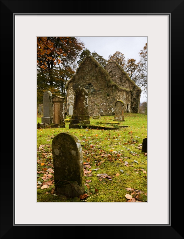 Ruins Of Church And Graveyard, Argyl And Bute, Scotland