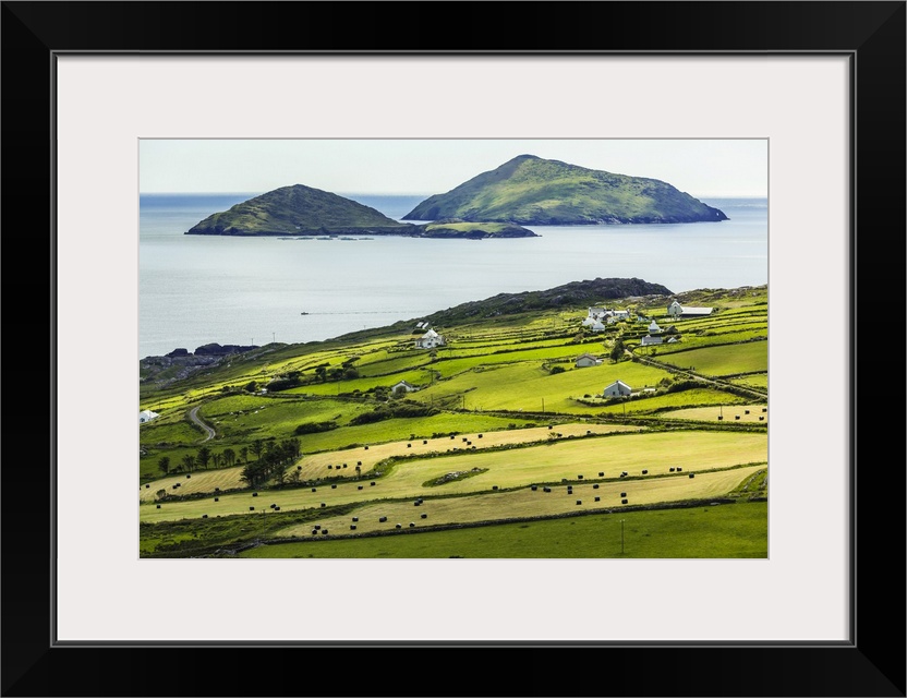 Scenic, coastal view of Caherdaniel, along the Ring of Kerry, County Kerry, Ireland