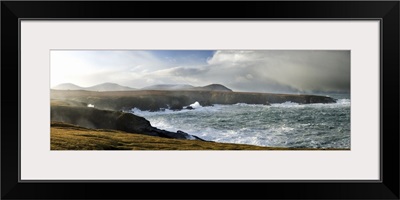 Sea Cliffs Next To The Atlantic, North Mayo, County Mayo, Ireland