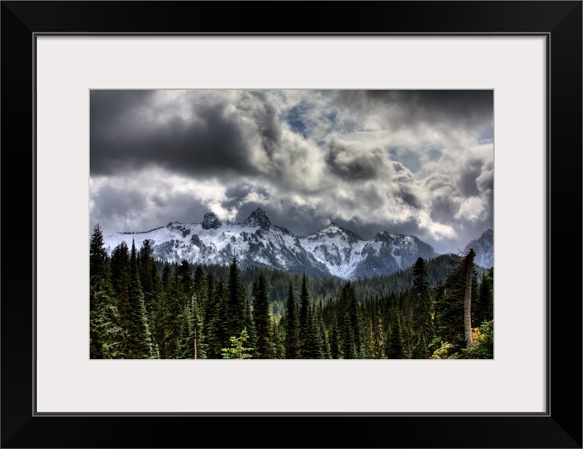 Storm Clouds, Mount Rainier, Pierce County, Washington