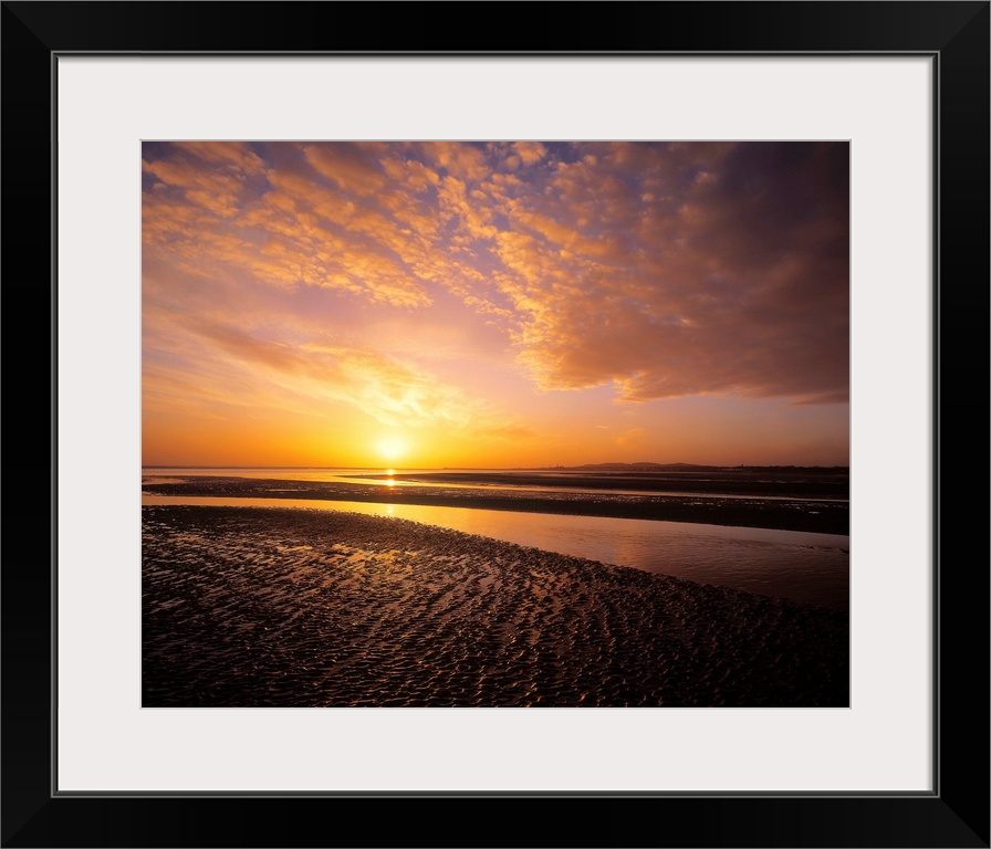 Sunrise, Sandymount Strand Dun Laoghaire, County Dublin, Ireland