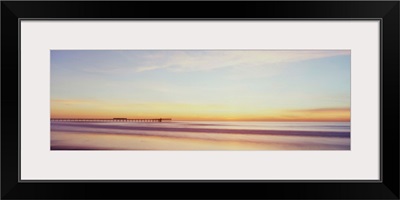 Sunset At Ocean Beach, San Diego, California