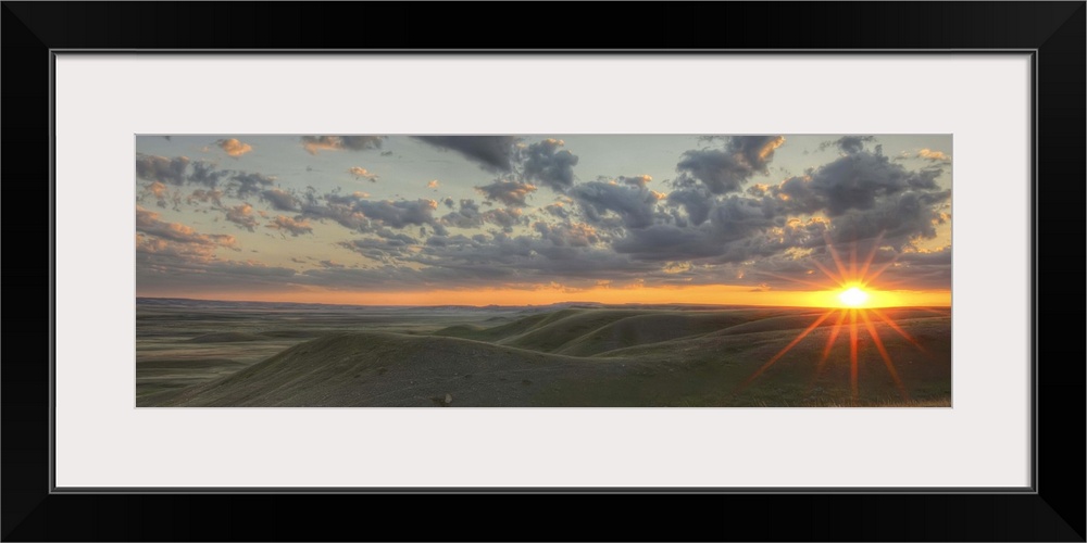 Sunset In Grasslands National Park, Saskatchewan