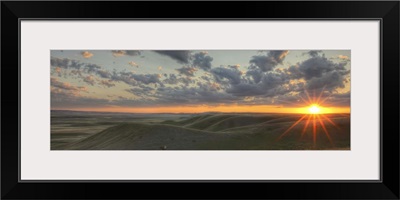 Sunset In Grasslands National Park, Saskatchewan