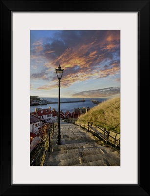 The 199 Steps At Whitby