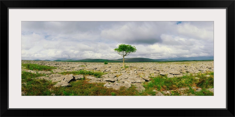 The Burren, Co Clare, Ireland; Karst-Landscape Region Near Kinvara