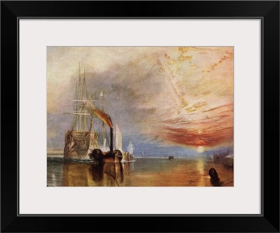 The Fighting Temeraire By J.M.W. Turner, From The World's Greatest Paintings