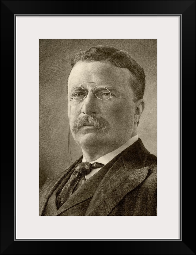 Theodore D. Roosevelt, 1858 To 1919. 26Th President Of The United States.