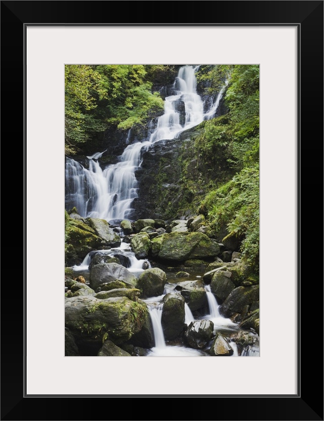 Torc Waterfall On Torc Mountain, Killarney, County Kerry, Ireland