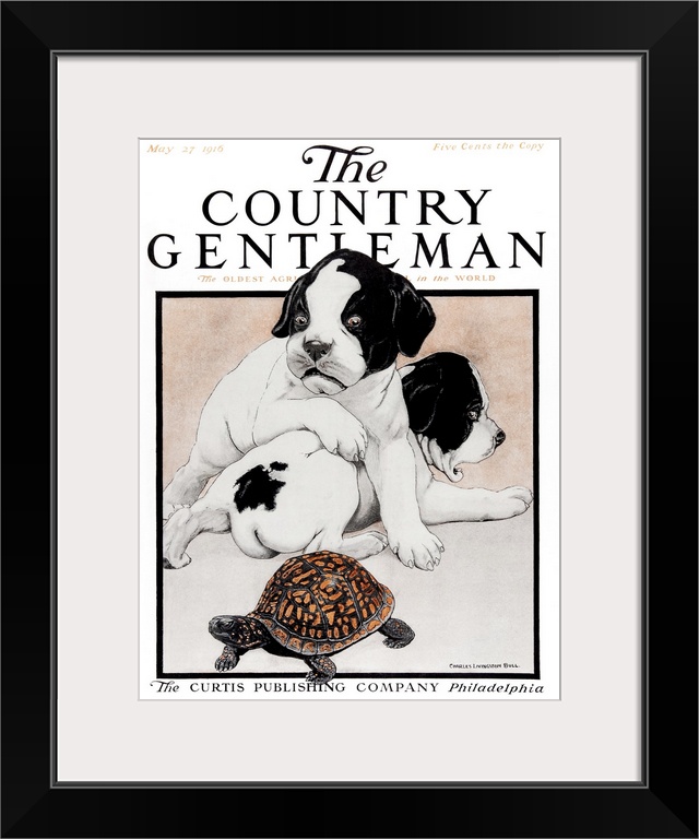 Cover of Country Gentleman agricultural magazine from the early 20th century.