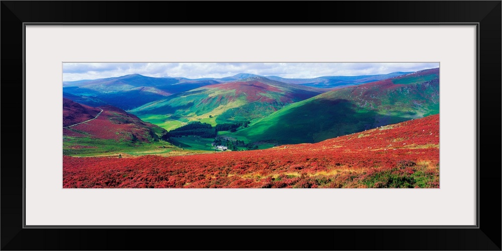 Wicklow Way, County Wicklow, Ireland, Long Distance Walking Trail Near Luggala