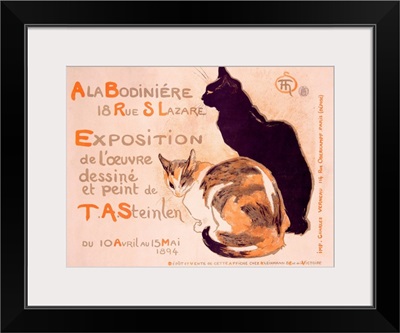 Ala Bodiniere, Vintage Poster, by Theophile Alexandre Steinlen