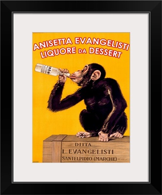 Anisetta Evangelisti, Vintage Poster, by Carlo Biscaretti