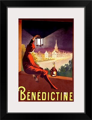 Benedictine, Vintage Poster, by Leonetto Cappiello