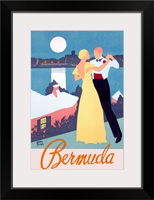 Bermuda, Vintage Poster, by Adolph Treidler