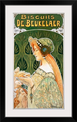 Biscuits de Beukelaer, Vintage Poster, by Privat Livemont