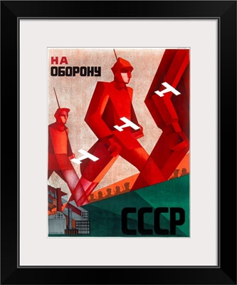 CCCP Russian Poster, Vintage Poster