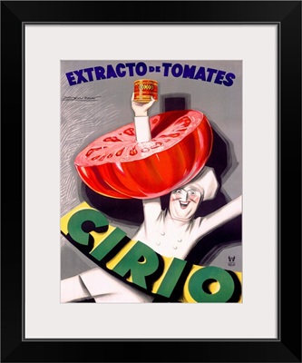 Cirio, Vintage Poster, by Achille Luciano Mauzan
