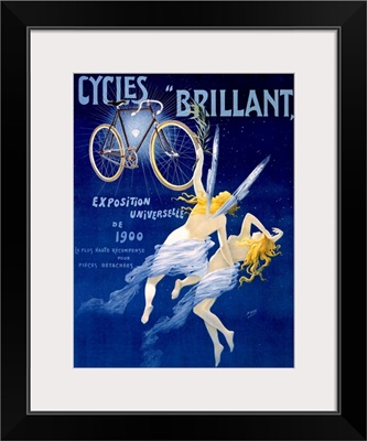 Cycles Brilliant, Vintage Poster, by Henri Gray
