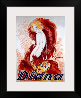 Diana, Vintage Poster, by Charles Gesmar