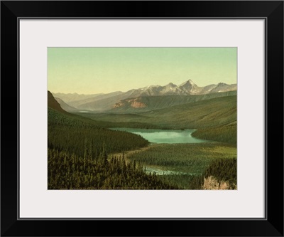 Emerald Lake And Van Horn I.E., Horne Range, British Columbia