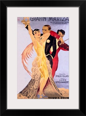Grafin Mariza, Vintage Poster, by Josef Fenneker