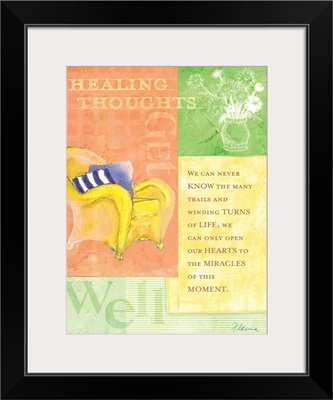 Healing Touch Inspirational Print