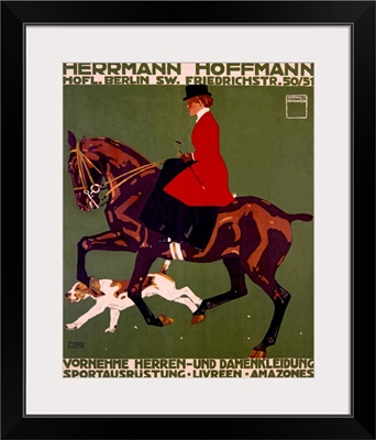 Herrmann Hoffmann, Vintage Poster, by Ludwif Hohlwein