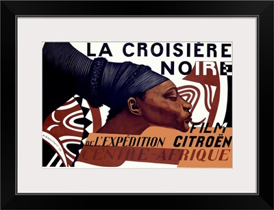 La Croisiere Noire, Vintage Poster, by Basil Schoukhaeff