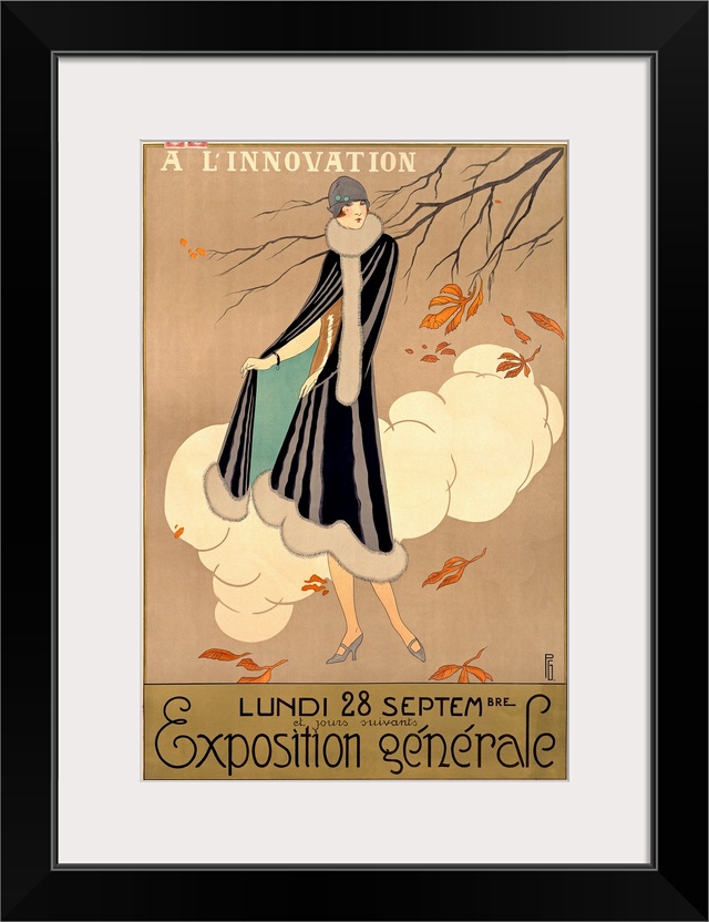 LInnovation, Exposition Generale, Vintage Poster