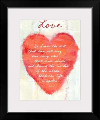 Love Inspirational Print
