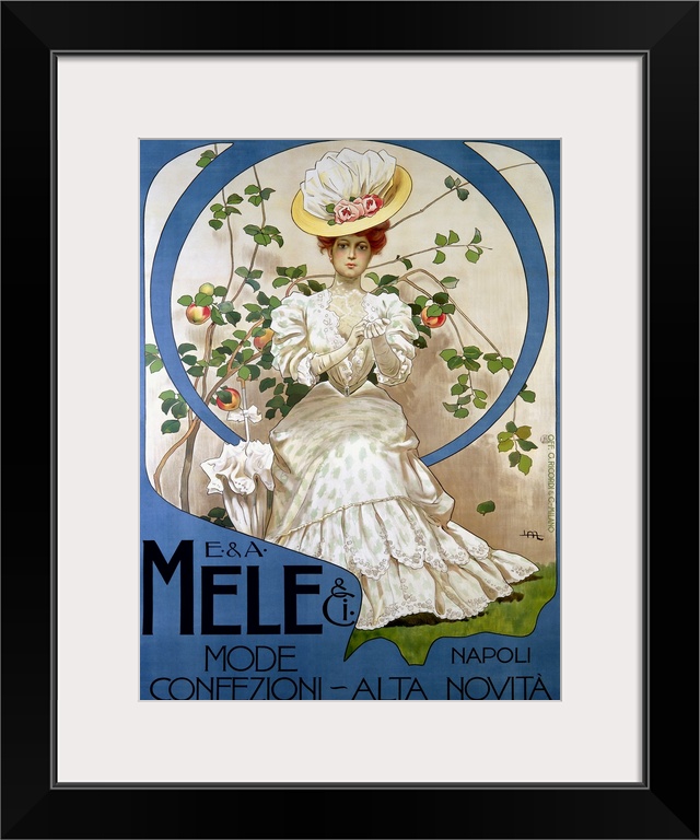 Italian Vintage Poster, Mele Cover