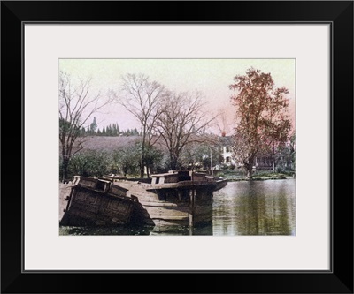 Morris and Essex Canal Mountain View New Jersey Vintage Photograph