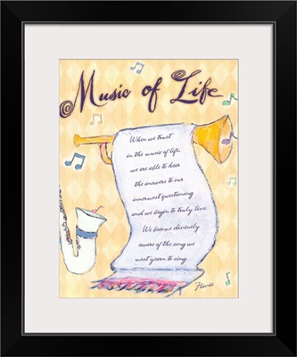 Music of Life Print