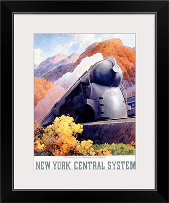 New York Central System, Vintage Poster, by Leslie Ragan
