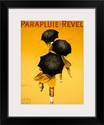 Parapluie Revel, 1922, Vintage Poster, by Leonetto Cappiello