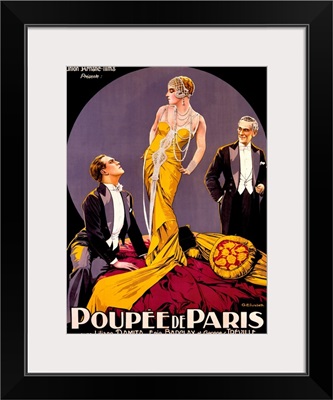 Poupee de Paris, Union Artistic Films, Vintage Poster, by Elisabeth