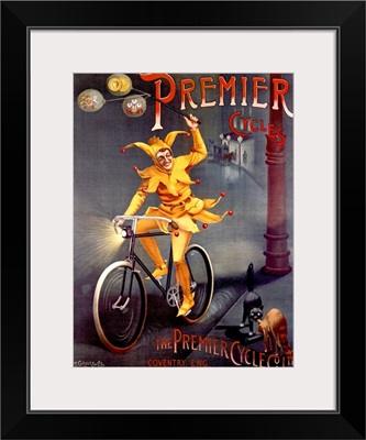 Premier Cycles, Vintage Poster