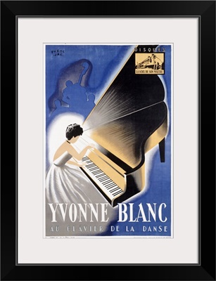 Yvonne Blanc, Vintage Poster