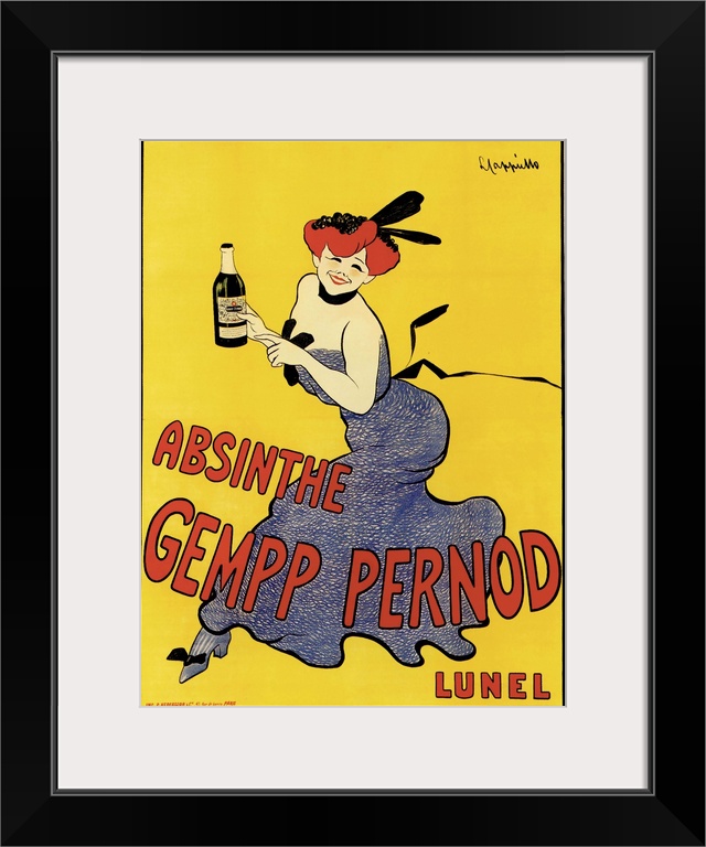 Absinthe Gempp Pernod - Vintage Advertisement