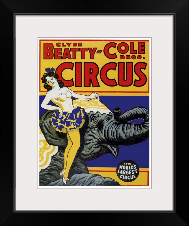 Beatty-Cole Circus - Vintage Advertisement