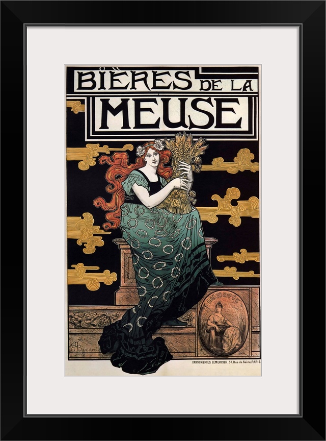 Bieres de La Meuse - Vintage Advertisement