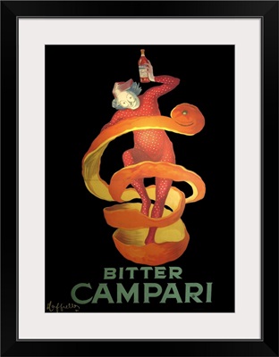 Bitter Campari - Vintage Liquor Advertisement