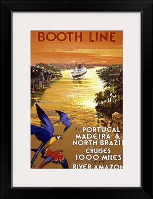 Booth Line - Vintage Travel Advertisement