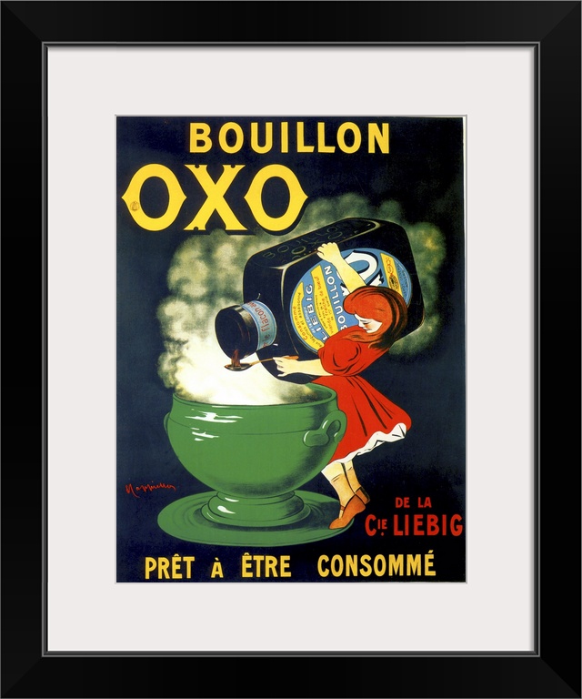 Bouillon OXO - Vintage Flavor Stock Advertisement