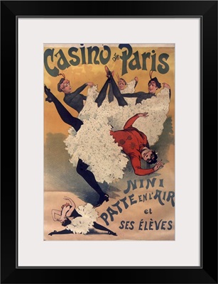 Casino de Paris - Vintage Cabaret Advertisement