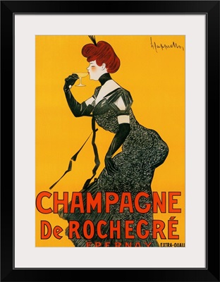 Champagne de Rochegre - Vintage Advertisement